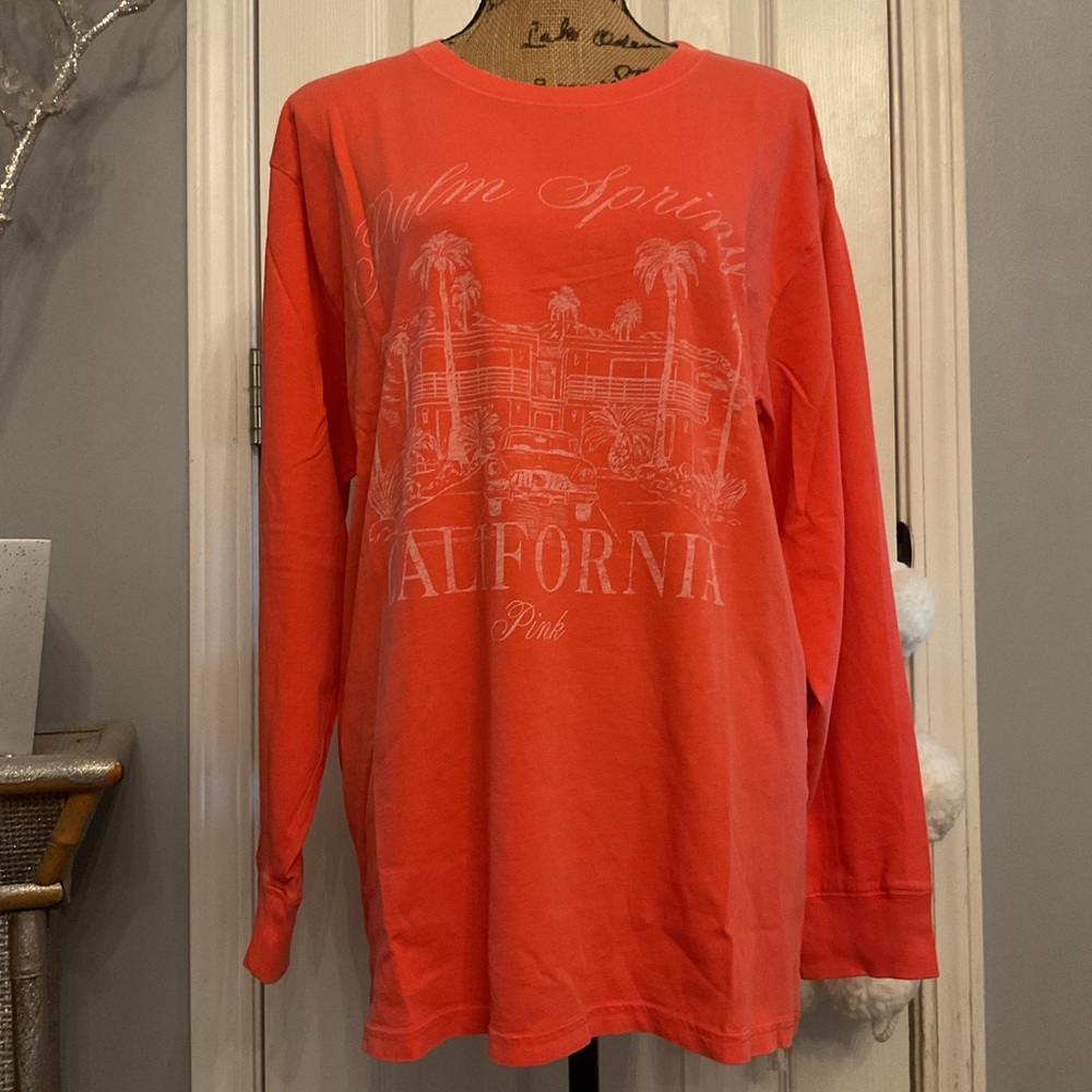 PINK Long-Sleeve Tee - Picture 4 of 6